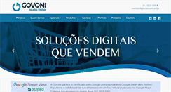 Desktop Screenshot of govoni.com.br